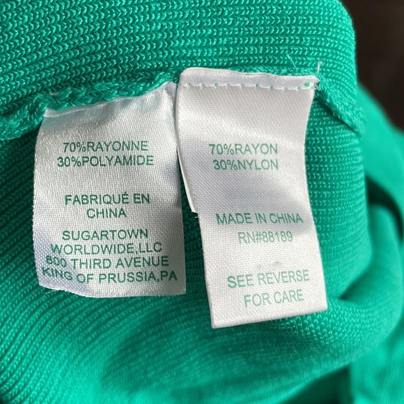 Lilly Pulitzer Sleeveless Green Tank - Picture 7 of 7